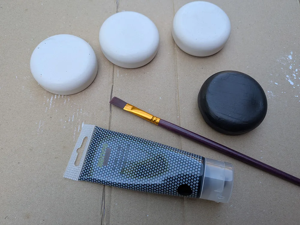 Step 6: Painting the stones