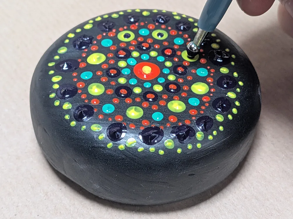 How to dot paint tutorial
