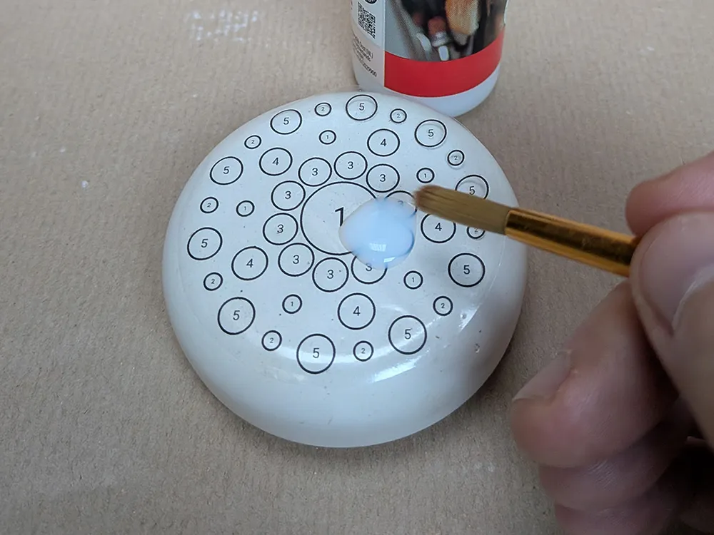 Step 8: Seal the waterslide decal